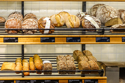 Bread in Erlangen bakery