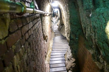 Tunnel beneath Historic Art Bunkers, Nuremberg