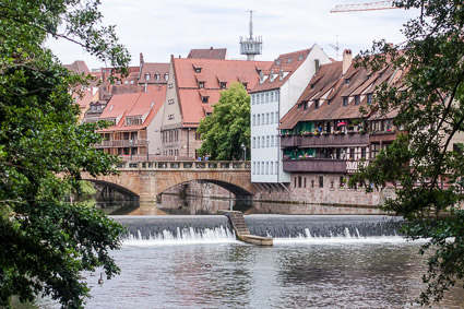 River Pegnits from Kettensteg, Nuremberg
