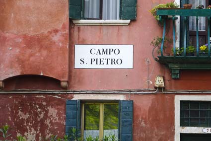 Campo San Pietro, Venice