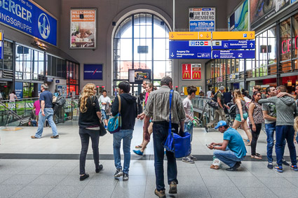 Nuremberg main railroad station