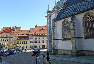 Dom St. Marien und Untermarkt Freiberg