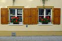 Freiberg windows with shutters