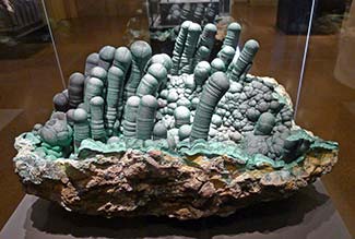 Phallic mineral sample