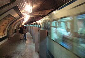 Madrid Metro train