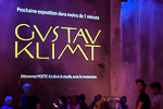 Gustav Klimt show announcement - Atelier des Lumieres