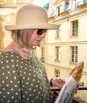 Cheryl Imboden with Baguette Monge