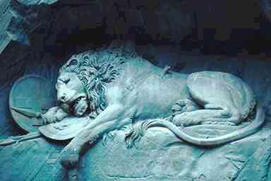 Lucerne, Swizerland - Lion Monument