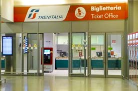 Venice railroad station Trenitalia ticket office