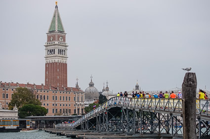 Venice Marathon pontoon bridge