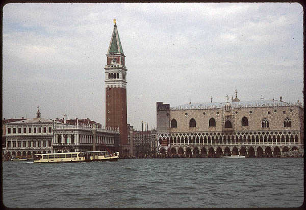 Piazzetta from St. Mark's Basin, Venice, 1999