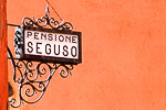 Pensione Seguso sign