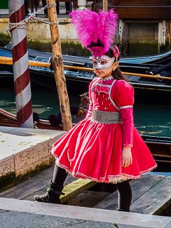 Girl at Venice Carnival